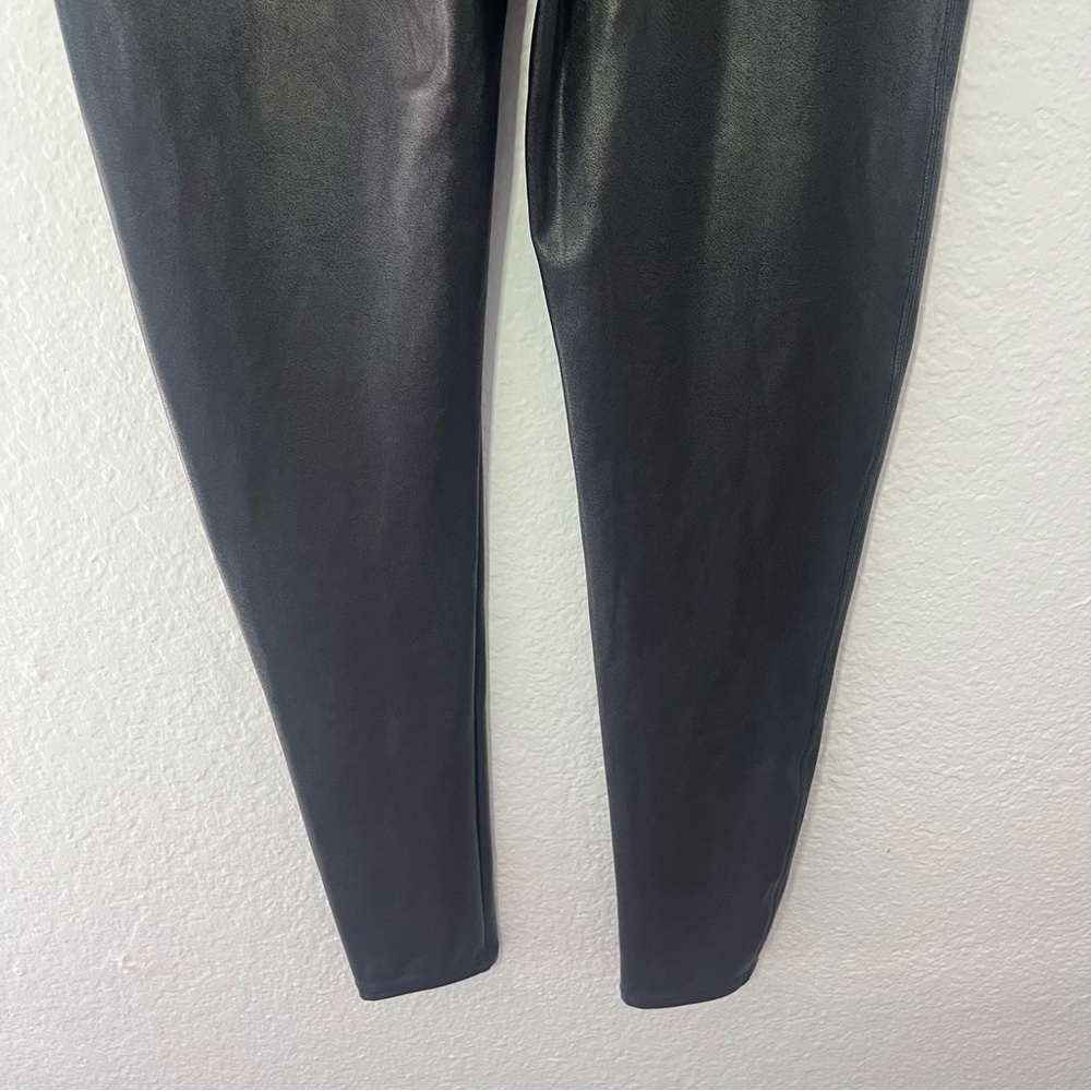 Spanx Faux Leather Leggings 2437Q Size XL - Picture 9 of 11